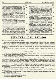 Portada:Ley de sucesión en la Jefatura del Estado de 26 de julio de 1947