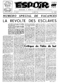 Portada:Num. 136-137, 16 août 1964, numéro spécial de vacances