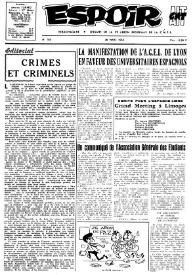 Portada:Num. 169, 28 mars 1965