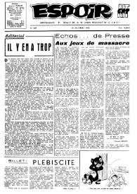 Portada:Num. 207, 19 décembre 1965