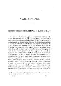 Portada:Descripción geográfico-histórica de la villa de Ábalos en La Rioja (I)