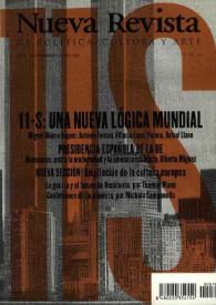 Portada:Núm. 78, noviembre-diciembre 2001