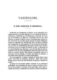 Portada:El Museo Arqueológico de Constantinopla / J. de Dios de la Rada y Delgado