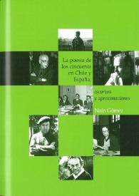 Portada:La poesía de los cincuenta en Chile y España: escorzo y aproximaciones / Naín Gómez