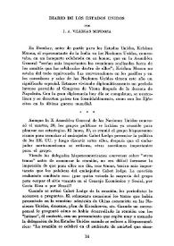 Portada:Diario de los EE. UU. / por J. A. Villegas Mendoza