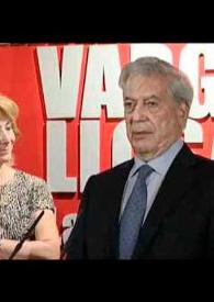 Portada:Exposición "Mario Vargas Llosa. La libertad y la vida". Inauguración