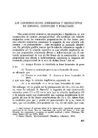 Portada:Las construcciones concesivas y restrictivas en español (hipotaxis y parataxis) / José Luis Rivarola