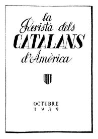 Portada:Núm. 1, octubre 1939