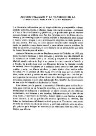 Portada:Antonio Palomino y la tradición de la literatura emblemática en España / Karl-Ludwig Selig