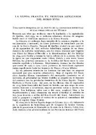 Portada:La nueva Francia en escritos mexicanos del siglo XVIII / Paul Bouchard