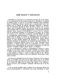 Portada:José Martí y Betances  / José Ferrer-Canales