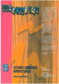 Portada:Lecturas graduadas hipertextuales / Bárbara Moreno Martínez