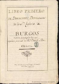 Portada:Colección de documentos copiados para el P. Enrique Flórez (O.S.A.)   