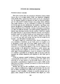 Portada:Cuadernos Hispanoamericanos, núm. 190 (octubre  1965). Índice de exposiciones / Manuel Sánchez-Camargo