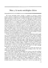 Portada:Marx y la teoría sociológica clásica / Luis Rodríguez Zúñiga
