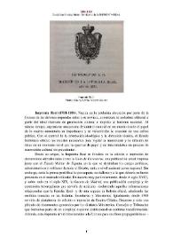 Portada:Imprenta Real (1781-1886) [Semblanza] / David San Narciso Martín