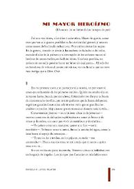 Portada:Mi mayor heroísmo / Enrique K. Laygo