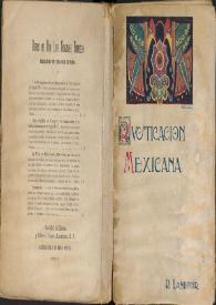 Portada:Rusticación mejicana / de Rafael Landivar ; traducción literal y directa de la segunda edición de Bolonia,1782, por Ignacio Loureda