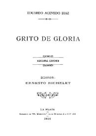 Portada:Grito de gloria