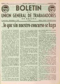 Portada:Núm. 241, noviembre de 1964