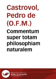Portada:Commentum super totam philosophiam naturalem