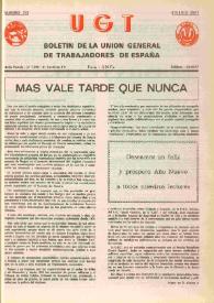 Portada:Núm. 313, enero de 1971