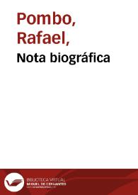 Portada:Nota biográfica