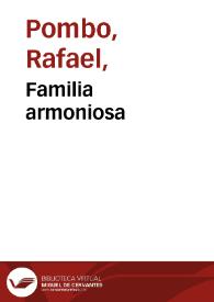 Portada:Familia armoniosa