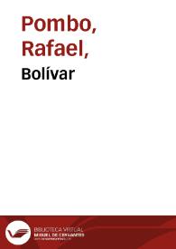 Portada:Bolívar