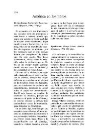 Cuadernos hispanoamericanos, núm. 568 (octubre 1997). América en los libros  / Consuelo Triviño y José Agustín Mahieu