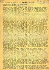 Portada:Carta de Álvaro de Albornoz a Miguel Granados y Pedro Vargas. París, 23 de enero de 1947