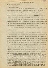 Portada:Carta de Carlos Esplá a Indalecio Prieto. 29 de septiembre de 1947