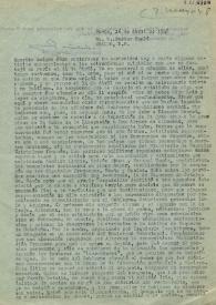 Portada:Carta de Indalecio Prieto a Cartas Esplá. París, 16 de abril de 1948