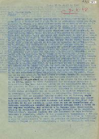 Portada:Carta de Indalecio Prieto a Carlos Esplá. París, 28 de abril de 1948