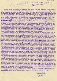Portada:Carta de Indalecio Prieto a Carlos Esplá. San Juan de Luz, 9 de agosto, 1949