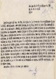 Portada:Carta de Indalecio Prieto a Carlos Esplá. San Juan de Luz, 24 de febrero de 1950