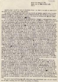 Portada:Carta de Fernando Valera a Félix Gordón Ordás. París, 9 de marzo de 1950