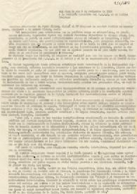 Portada:Carta de Indalecio Prieto a la Comisión Ejecutiva del PSOE en el Exilio Toulouse. San Juan de Luz, 6 de noviembre de 1950