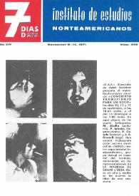 Portada:Núm. 449, del 8 al 14 de noviembre de 1971