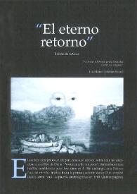 Portada:"El eterno retorno" / Sabina de la Cruz