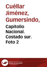 Portada:Capitolio Nacional. Costado sur. Foto 2