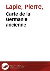 Portada:Carte de la Germanie ancienne