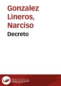 Portada:Decreto