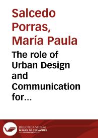 Portada:The role of Urban Design and Communication for Development in the pursuit of deterring fare evasion in the Bus Rapid Transit System of Bogotá