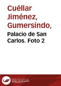 Portada:Palacio de San Carlos. Foto 2