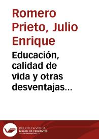 Portada:Educación, calidad de vida y otras desventajas económicas de los indígenas en Colombia