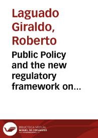 Portada:Public Policy and the new regulatory framework on Electronic Government Procurement in Colombia = Política Pública y nuevo marco regulatorio sobre contratación pública electrónica en Colombia