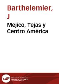 Portada:Mejico, Tejas y Centro América