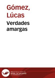 Portada:Verdades amargas