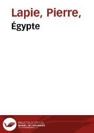 Portada:Égypte